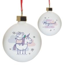 Personalised Peppa Pig Christmas Bauble